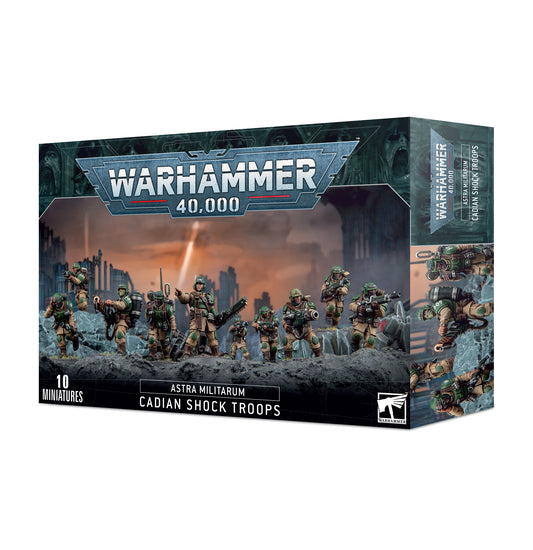 Astra Militarum: Cadian Shock Troops 123FATTO
